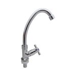 GRIFO PLASTICO CROMADO PICO ALTO DE MESADA LH-1893 - Imagen 5