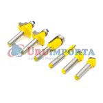 FRESA 6 PZ P/MADERA UYUSTOOLS CQT006 - Imagen 2