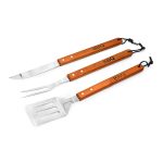 SET PARRILLA 3PZ ESPATULA TENEDOR CUCHILLO LH-3615 - Imagen 7