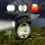 LINTERNA CIRCULAR SOLAR RECARGABLE TJ-329A LH-3204 - Imagen 9