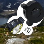 LINTERNA CIRCULAR SOLAR RECARGABLE TJ-329A LH-3204 - Imagen 8