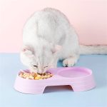 PLATO PLASTICO DOBLE 23CM PARA MASCOTA LH-3367