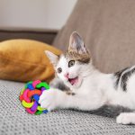 PELOTA TRENZADA CON SONIDO PARA MASCOTA LH-3350