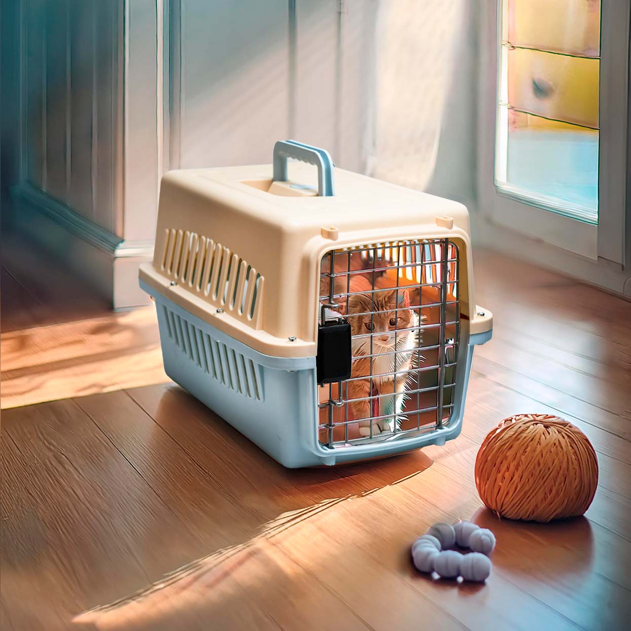 5481 TRANSPORTADOR DE ANIMALES 45X27X31CM LH-3369 - Imagen 1