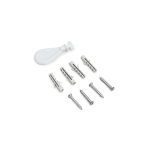 PORTA ROLLO PLASTICO BLANCO PAPEL HIGIENICO LH3790 - Imagen 4