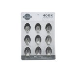 COLGADOR 9PZ OVALADO METALICO LH-3702 - Imagen 5