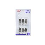 COLGADOR 6PZ OVALADO METALICO LH-3693 - Imagen 4