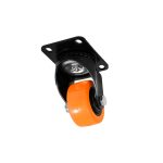 RUEDA 1.5 BASE METAL GIRAT NARANJA NEGRA LH-3451 - Imagen 6