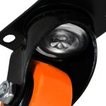 RUEDA 1.5 BASE METAL GIRAT NARANJA NEGRA LH-3451 - Imagen 2