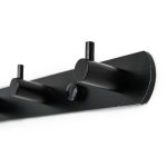 COLGADOR 5 GANCHOS METALICO NEGRO LH-3408 - Imagen 5
