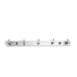 COLGADOR 5 GANCHOS METALICO PLATEADO LH-3405 - Imagen 3