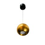 APLIQUE COLGANTE DORADO DE TECHO TIPO BOLA LH-3528 - Imagen 3