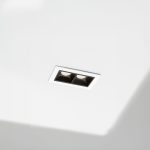 LUMINARIA DE EMBUTIR 2 LUCES 7.5X4.5CM LH-3522