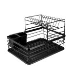 ESCURRIDOR PARA PLATOS NEGRO DOBLE LH-3684 - Imagen 7