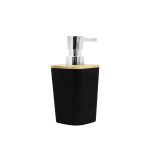 SET DE BAÑO 6PZ NEGRO PREMIUM LH-3651 - Imagen 12