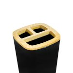 SET DE BAÑO 6PZ NEGRO PREMIUM LH-3651 - Imagen 5