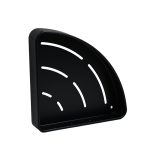 ESQUINERO TRIANGULAR P/DUCHA NEGRO LH-3278 - Imagen 2