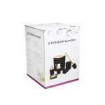 SET DE BAÑO 6PZ BLANCO PREMIUM LH-3653 - Imagen 4