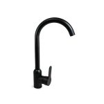 GRIFO NEGRO METALICO ALTO MESADA ITALOMIX LH-3317 - Imagen 8