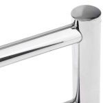 TOALLERO DOBLE CROMADO 57CM PARA BANO LH-3282 - Imagen 4