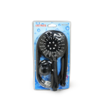 DUCHA DE BANO NEGRA C/PUNTO BLANCO BLISTERS LH3277 - Imagen 6