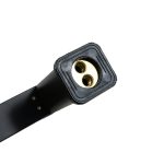 CANILLA NEGRA 18CM TUBULAR ITALOMIX LH-3324 - Imagen 3