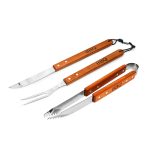 SET PARRILLA 3PZ PINZA TENEDOR CUCHILLO LH-3616 - Imagen 9