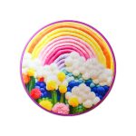 ALFOMBRA REDONDA 5D DISENOS SURTIDOS LH-3553 - Imagen 5