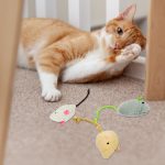 RATON DE PELUCHE PARA MASCOTA LH-3341