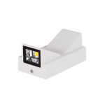 LUMINARIA TRIANGULAR BLANCA 6W DOBLE LUZ LH-3481 - Imagen 6