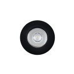 LUMINARIA REDONDA NEGRA 5W 7.4X1.5 CM LH-3485 - Imagen 2