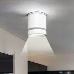 LUMINARIA 5W BLANCA CILINDRICA 6X6.5CM LH-3505