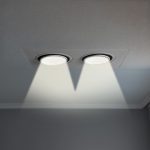 SOPORTE PARA 2 DICROICA BLANCO LH-3509