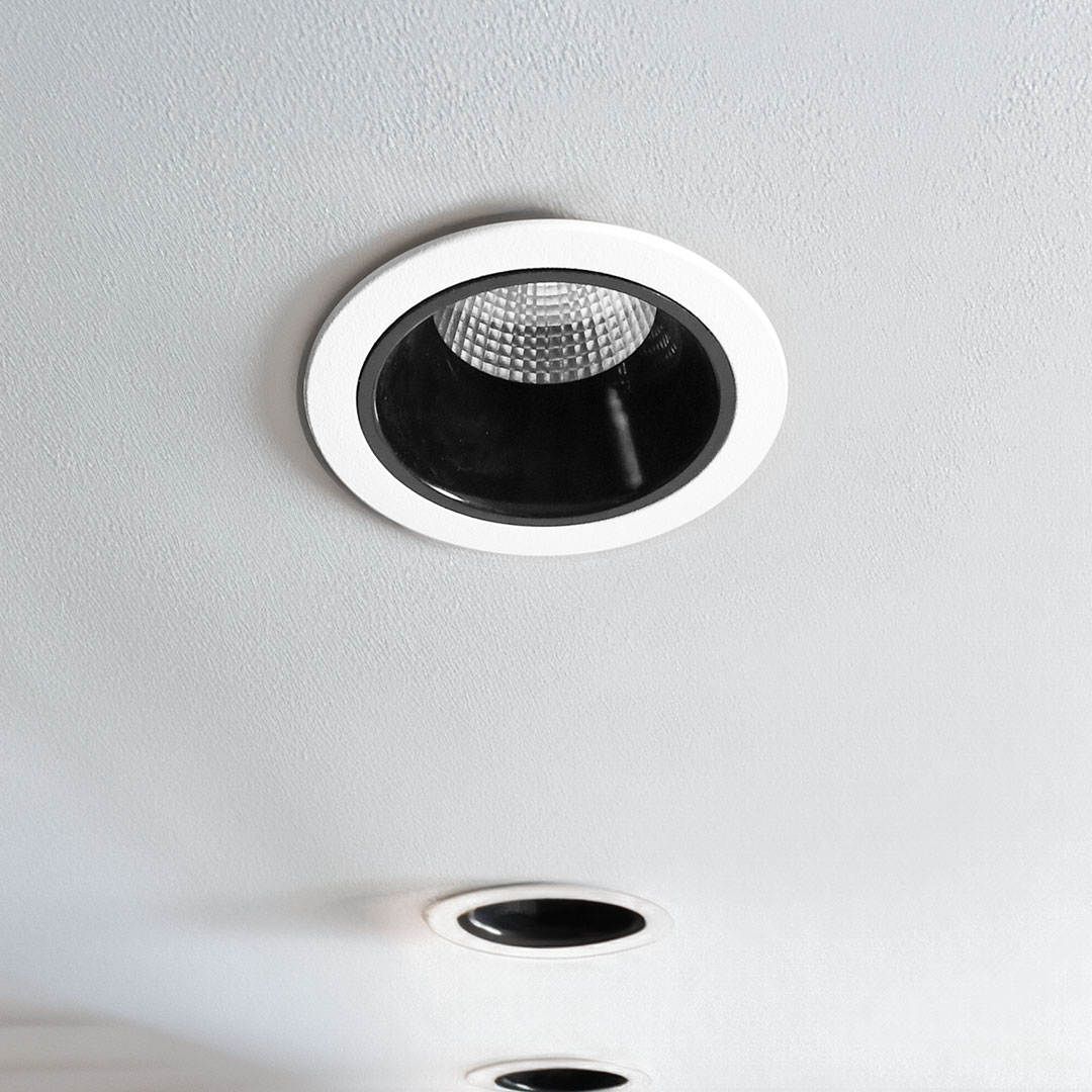 5846_0 SPOT LED 7W FONDO NEGRO PARA EMBUTIR LH-3512 - Imagen 1