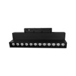 LUMINARIA NEGRA BISAGRA PARA RIEL 12W LH-3846 - Imagen 5
