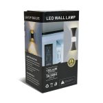 LUMINARIA 10W METALICA BLANCA DOS LUCES LH-3535 - Imagen 3