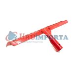 RASTRILLO 16 DIENTES 41CM METALICO ROJO LH-1562 - Imagen 2