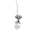 LAMPARA DE COLGAR 3 LUCES REJILLA METALICA LH-2100 - Imagen 4