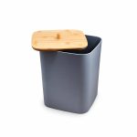 SET DE BAÑO 6PZ GRIS PREMIUM LH-3652 - Imagen 10