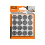 PROTECTOR ADHESIVO REDONDO GRIS 32PZ 19MM LH-3566 - Imagen 2