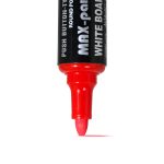 MARCADOR ROJO RECARGABLE PUNTA REDONDA LH-3943 - Imagen 3