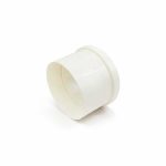 CUPLA 100MM BLANCA DE PVC KRONA K-647 - Imagen 2