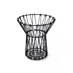 CESTO DE FRUTAS PLEGABLE METALICO NEGRO LH-3676 - Imagen 6
