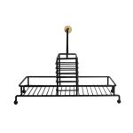 ESCURRIDOR ORGANIZADOR METALICO NEGRO LH-3687 - Imagen 4