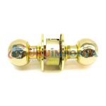 CERRADURA POMO DORADO REDONDO EN BLISTERS LH-1849 - Imagen 8