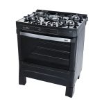 COCINA TEM LUNA GLASS 5 H MESADA DE VIDRIO NEGRA - Imagen 4