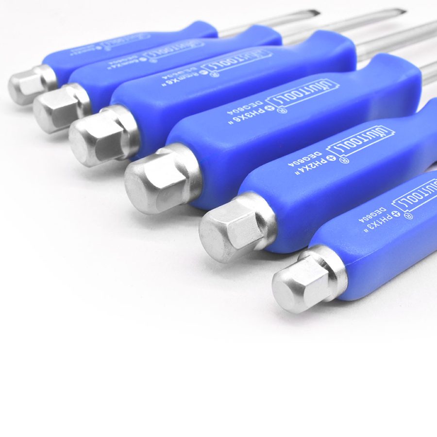 DESTORNILLADOR DE GOLPE 6PZ AZUL UYUST DEG604 - Imagen 5