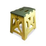 BANCO PLEGABLE BASE 21X31CM ALTURA 35CM LH-3947 - Imagen 4