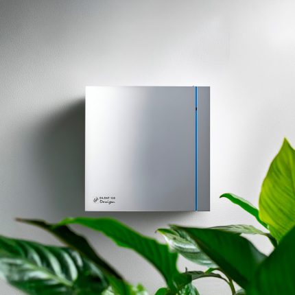 EXTRACTOR SYP SILENT 100CZ P/ BAÑO SILVER