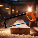 ARCO DE SIERRA 12" M/PLASTICO NARANJA LH-59